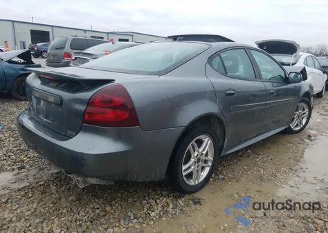 2005 Pontiac Grand Prix Gtp z USA, uszkodzony, nr VIN 2G2WR544651295146
